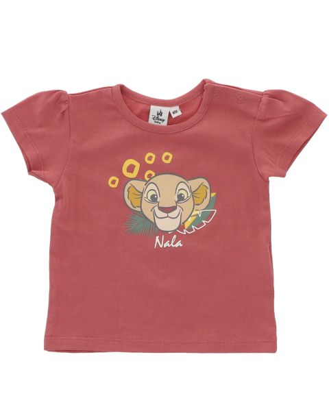 T-shirt bébé Disney Nala Roi Lion - 100% Coton - Rose