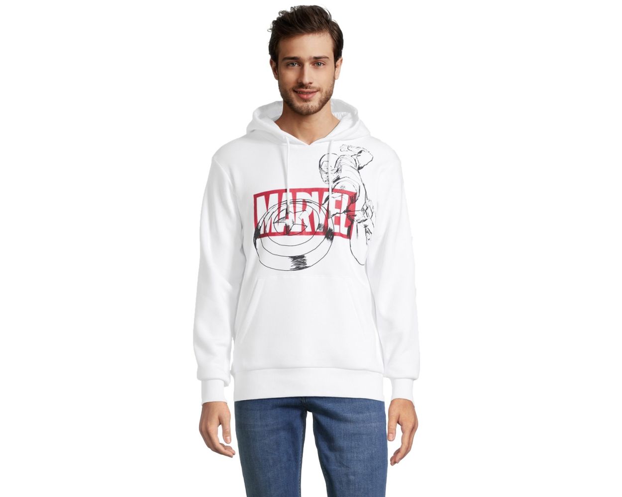Marvel hoodie white deals