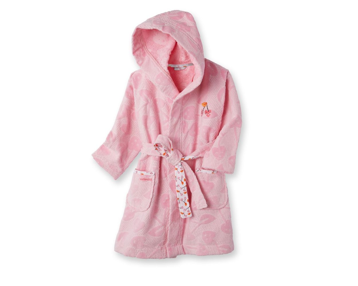 MODE EN WEB Peignoir de bain pour fille Catimini 100% coton rose