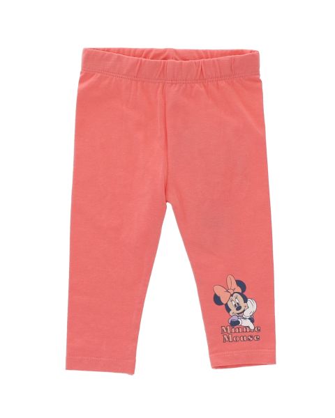 Pantalon bébé legging Disney Minnie - 100% Coton - Rose