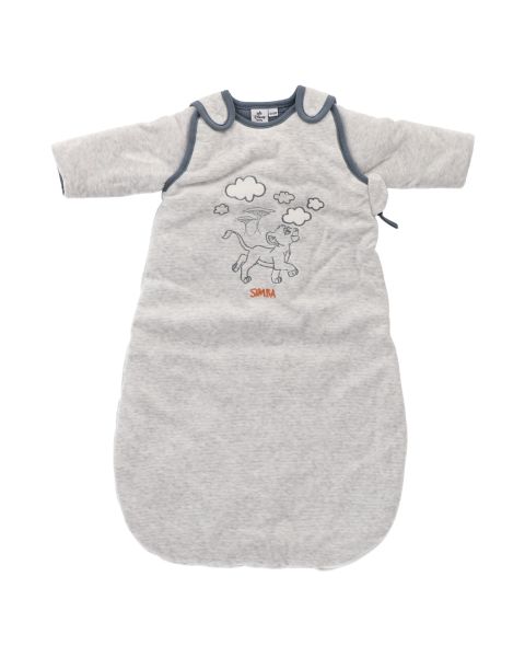 Gigoteuse bébé Disney Simba Roi Lion velours gris 0-6 mois - Mode en Web