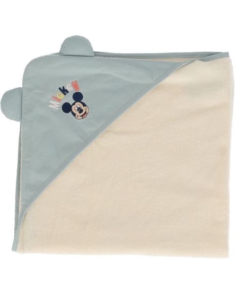 Cape de bain Disney Mickey Mouse 70x70 cm coloris vert clair - Mode en Web