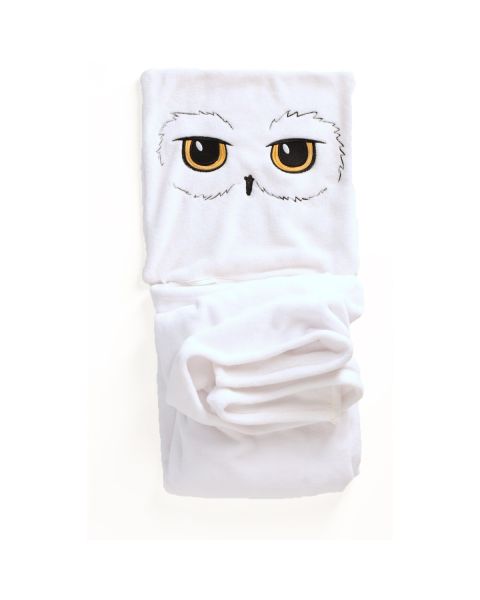 Coussin peluche tête de la chouette Hedwige Harry Potter blanc - Mode en Web