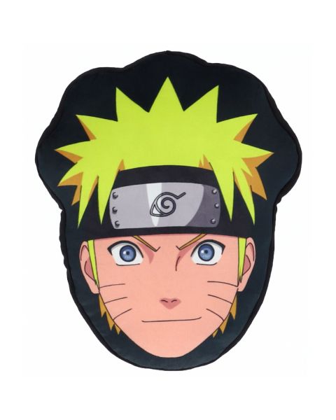 Coussin 3D Naruto Shippuden en forme de tête de Naruto Uzumaki - Mode en Web