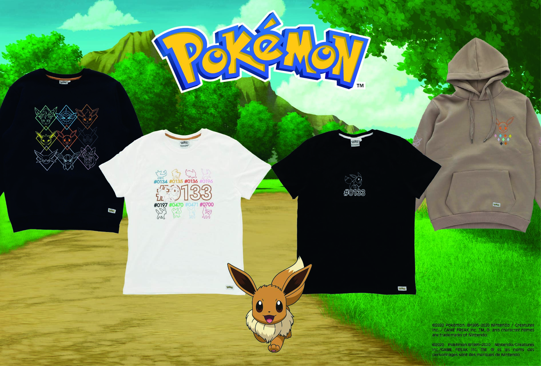 Nouvelle collection adulte Pokémon Evoli Nouvelle collection adulte Pokémon Evoli